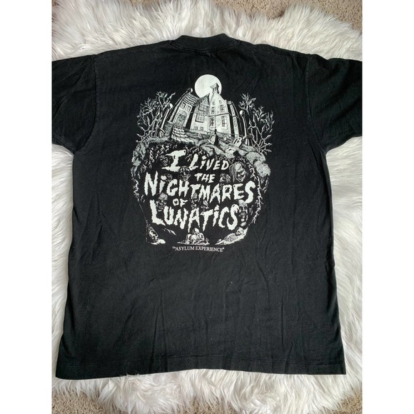 Vtg The Asylum Experience Single stitch T - Picture 5 of 5